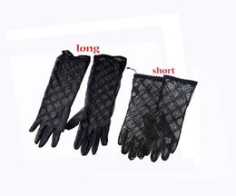 Gants de mariée longs en dentelle pour femmes, accessoires de mariage avec cristaux, cinq longueurs de poignet sans doigts, no box1007216