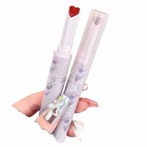 Vrouwen Liefde Lippenstift Pen Helder Water Licht Effen Lipgloss Jelly Lip Tint Spiegel Glas Lip Glazuur Voor Vrouwen Hydraterende Maken L5F0 v6Jk #