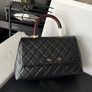 Sac de luxe pour femmes sac à bandoulière en cuir véritable Caviar sac à bandoulière classique sac de créateur mode sac à main matelassé sac à chaîne en métal sac à main