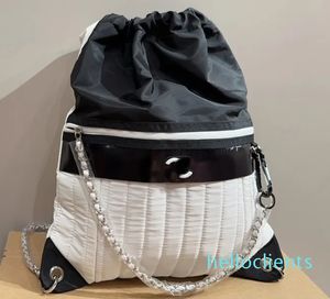 Sac à dos en Nylon pour femmes, marque de luxe, sac à dos avec chaîne Vintage Jenny, grande capacité