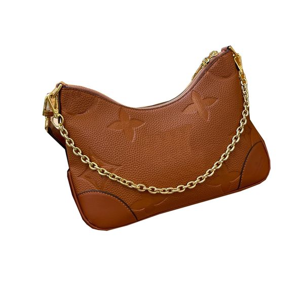 Mujeres Diseñador de lujo Totas de cuero bolsos de flores bordados bolsos de mano Shoudbody Bolsos de damas con bolsa de metal original Pochette 27 cm