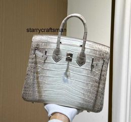 Femmes Luxury Handsbag L Pure Fix de cire fait à la main Couture Crocodile Luxur