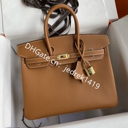 Sacs à main de luxe pour femmes Sac fourre-tout Epsom Alma BB 10A Sac de dîner de fête en cuir togo de qualité supérieure Couture entièrement fabriquée à la main Sac de voyage de grande capacité