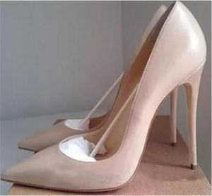 Chaussures de luxe à talons hauts pour femmes, 6CM, 8cm, 10cm, 12cm, semelle de qualité, escarpins à bout pointu, chaussures pour robe de soirée de mariage