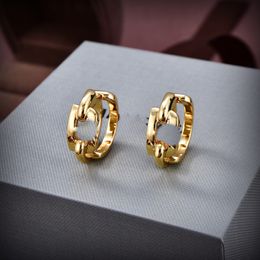 Dames Luxe Letter BB Oorknopjes Designer Merk goud Earing Mode-sieraden Metaal Kristal Oorbel cjeweler Voor Dames Geschenk oorbellen 11