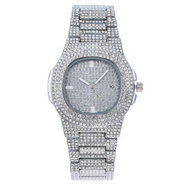 Femmes montre de luxe bling diamants bracelet montres de créateurs marque table cristal dames montre-bracelet eau fantôme étudiant calendrier quartz fille horloge moderne relogio