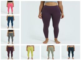 Dames Luxe Ontwerpers 2021 Yoga-outfits Sexy leggings Hoge taille Yogabroek Volledige lengte Naadloze training voor fitheid Sport G4162505