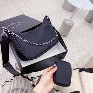 Dames Luxurys Designers Tassen 2021 Damesschouder Drie-in-één Lengte Aanpassing Woman Underarm Chain Messenger