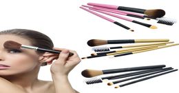 Vrouwen Make-Up Kwasten Gereedschap 5 Stuks Professionele Make-Up Borstel Oogschaduw Borstel Cosmetica Blending Tool Pincei Maquiagem 9830511