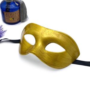 Women Man Gentleman Masquerade Mask Prom Mask Halloween Party Cosplay Costume Wedding Decoration Props Half Face Eyes Masks RRB15569