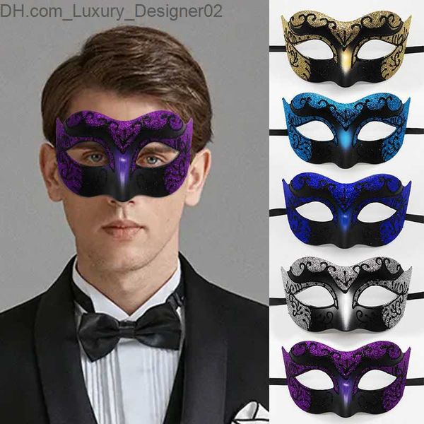 Femmes Homme Sexy Gentleman Mascarade Masque De Bal Masque Halloween Mascarade Parti Cosplay Costume De Mariage Décoration Props Q230824