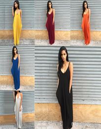 Vrouwen Maxi Dress Vest Crop Tank Top 2018 Zomer bodycon jurk Casual Sexy Fashion Club Vest Tank Rok Rok Lady Wereldbeker Clothi1089268