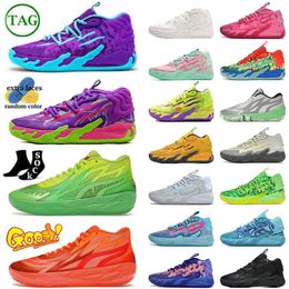 Mujeres MB.01 2.0 Zapatos de baloncesto para hombre Lamelo Ball Shoes mb01 Queen City Black Sunset Glow Red Blast White Green Rare Gutter Melo mb 01 Zapatillas de deporte para hombre