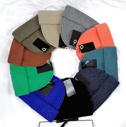 Femmes hommes automne hiver chaud bonnet chapeau couleur unie dame mâle Stretch tricoté Crochet bonnets chapeau casquette pour femmes hommes