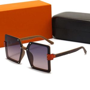 Vrouwen mannen ontwerpers zonnebril zeshoekige zonnebril metalen frame vissen gouden thee brillen linten de sol hombre okulary uv400 met box link1