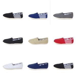 Mujeres Hombres GAI zapatos casuales gris blanco azul rojo transpirable peso ligero negro estilo de vida zapatillas de deporte para caminar zapatos de lona ocho