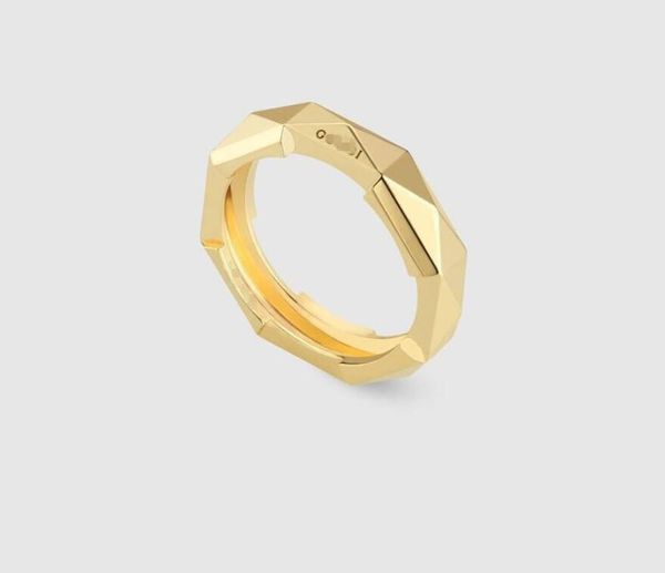 Femmes hommes aiment Original marque large mince graver G Ring 18K or argent lettre anneaux garçon fille concepteur amoureux bijoux de mariage Lady cadeaux USA taille 6 7 8 9 10