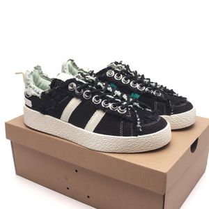 Vrouwen mannen lage casual sportschoenen katoen canvas oppervlaktemateriaal 80s sneakers dempen sftm-002 universiteitsstijlen student designer schoenen 277