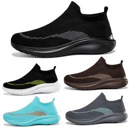 Femmes hommes chaussures de course basses respirant plat maille souple rouge noir blanc bleu chaussures hommes formateurs sport baskets GAI