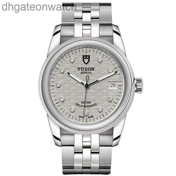 Femmes hommes originaux Tudery Designer Watches Swiss Watch Calendar Automatic Mecanical Mens Watch M55000-0004 Wristwatch avec logo et boîte de marque
