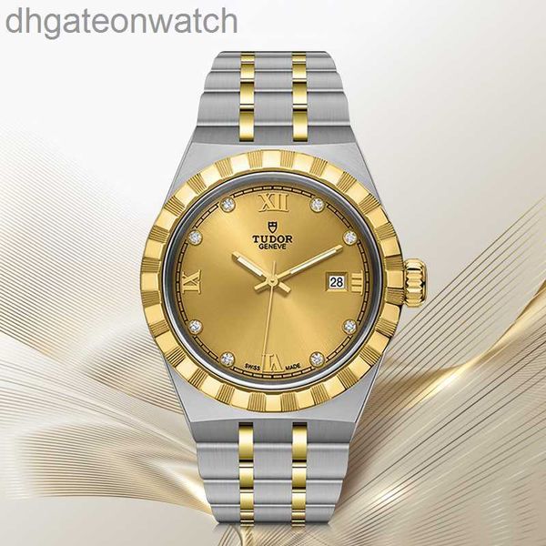 Femmes hommes originaux Tudery Designer Regarde la série Royal Machinery Automatic Machinery Wather Swiss Watch Night Glow Womens Wristwatch avec logo et boîte de marque