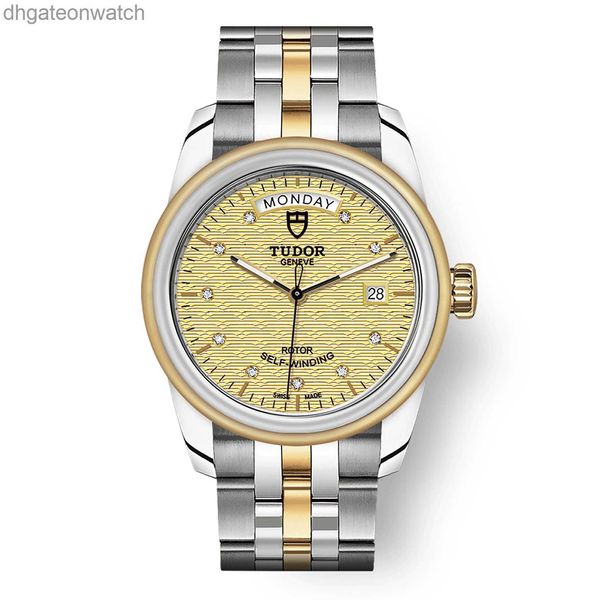 Femmes Hommes originaux Tudery Designer Montres Emperor Swiss Watch Weekly Calendar Automatic Mecanical Mens Watch M56003000 Wristwatch avec logo et boîte de marque
