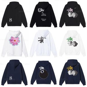 Heren ontwerpers biljart Hoodies Letters sweatshirt Vrouwen Hoodie 8-ball Gedrukt tops Lange Mouw Koppels Losse sweatshirts Hoody