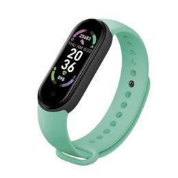 Mujeres Hombres calidad M6 Smart Band 6 reloj pulsera Fitness presión arterial rastreador de ritmo cardíaco pasómetro pulsera impermeable diaria