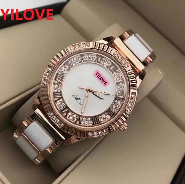 Femmes Hommes Quartz Mouvement Montre-Bracelet 40mm Mode Classique Affaires Céramique En Acier Inoxydable prix de gros montre-bracelet de haute qualité