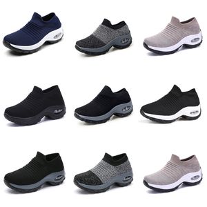 Femmes Hommes Chaussures de course GAI triple blanc gris noir sneaker tennis sport formateurs plate-forme chaussures respirant maille foncée un