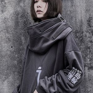 Vêtements pour femmes/hommes Harajuku sweat-shirt à capuche pull ample hip hop en peluche pull à capuche veste automne hiver hauts japonais 220406