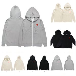 Femmes à sweats à capuche masculins Comme des sweats à capuche des Garcon CDGS Hoodies Designer Play Sweat à sweat Commes LETTRE LETTRE DE LETTRE LONDE COEUR ROUGE LONGE 125