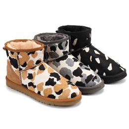 Women Men's Women's D Designer Classic Snow Boots Hair Polka Polka Polka Polka Cálido y cómodo Viajes al aire libre Tasman