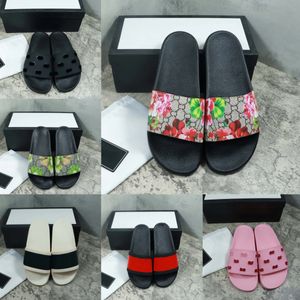 Dames Heren Sandalen Rubberen Glijbaan Slipper Designer Slides Causale Antislip Slides Zomer Slippers Outdoor Bloem Platform Slippers