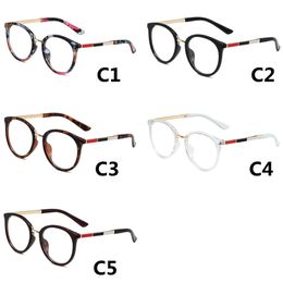 Femmes hommes lunettes de soleil optiques lentilles mode myopie lunettes rétro rond cadre lunettes marque Design lunettes