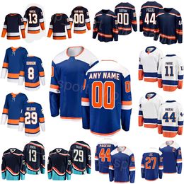 Vrouwen mannen jeugdhockey 21 Kyle Palmieri Jersey 29 Brock Nelson 13 Mathew Barzal 27 Anders Lee 8 Noah Dobson 44 Jean-Gabriel Pageau 11 Zach Parisium Stadium Series Custom