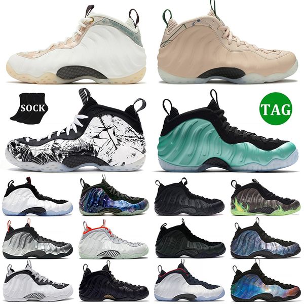 Femmes Mens Trainers Chaussures de basket-ball un comme QS Penny Hardaway Aurora Elephant Imprime Memphis Tiger Auberge triple Camo Air Mousse Air Posite Sneaker Taille 40-47