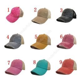 Dames Mesh Hallow Out Ponytail Baseball Cap Sunflower Cross Cap Dames Messy Buns Dad Hat Trucker Pony Tennis Cap 300 Stks Daw452