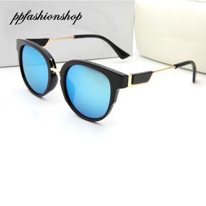 Femmes de soleil Vintage Metal Vintage Fashion Outdoor Beach Sun Glassements UV400 Eyewear Summer PPFashionShop 327m