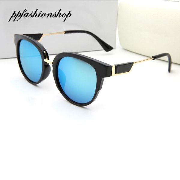 Gafas de sol vintage de metal para mujer, gafas de sol de playa al aire libre a la moda, gafas de verano Uv400 Ppfashionshop236Y