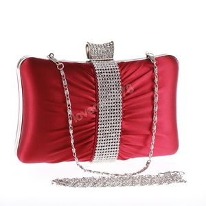 Vrouwen mini handtas luxe abrikoos avond clutch bag partij ketting schoudertas vrouwelijke sequin bruiloft portemonnee tas