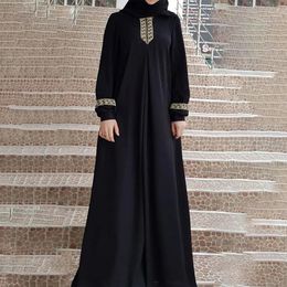 Femmes musulmanes Robe Fashion Imprimé Maroc Turquie Islam Abaya Kaftans Vêtements de prière Islamiques Afrique arabe Robes maxi 240423