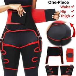 Dames Neopreen Hoge Taille Trainer Body Shaper Zweet Shapewear Verstelbare Slanke Riem Trimmer Beenshapers en Dij ce