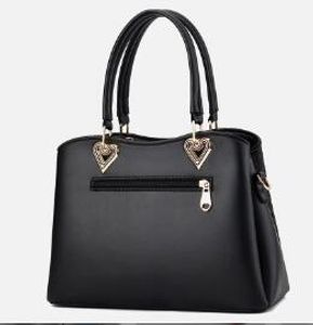 Vrouwen nieuwe handtassen portemonnees Tote Bag Patchwork Ladies Handtas Purse Crossbodybags Roze kleur 12