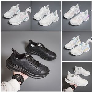 Femmes nouveaux hommes randonnée chaussures de course chaussures plates semelle souple mode blanc noir rose bleu sport confortable Z163 GAI tendances 224 Wo