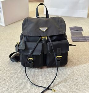 Femmes de mode en nylon sac à dos de luxe poches de créateur de luxe sacs à dos zipper sacs pour femmes