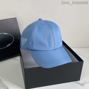 Femmes Nylon Hat Mens Baseball Capes concepteurs de caps ajusté Chapeaux Side Triangle Casquette Gift 2105284SX