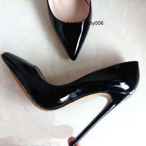 Femmes Office de pompes Chaussures de mariage Femme High Heels Pointy Toes Nude Patent Leather Sex Loubotinlies Christain Christianlies Christan Chrétiens Rouge Bottomlies