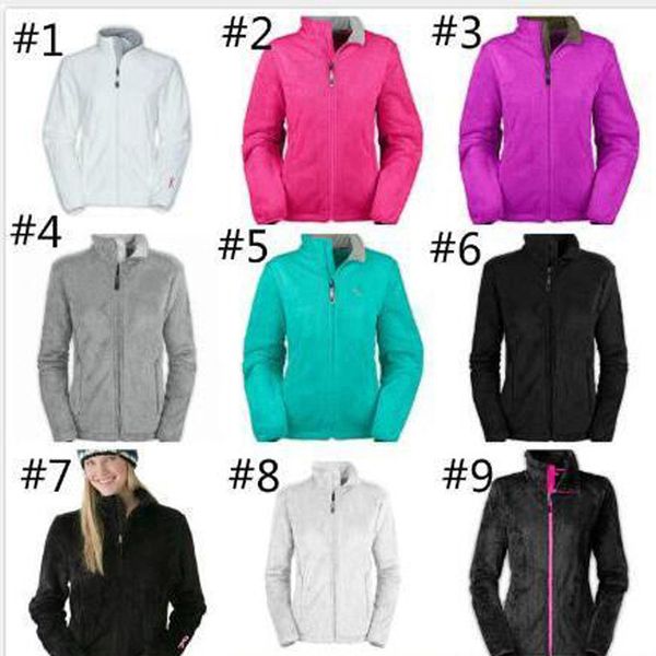 Femmes OSITO JACKETS Designer Dames Soft Fleece Softshell Ski Down Coats Sports Down Coats Outdoor Windproores Habile de vêtements d'extérieur décontractés