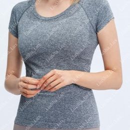 Traje de mujer Sudaderas de gran tamaño Suéter Suelto Manga larga Crop Top Fiess Entrenamiento Cuello redondo Blusa Gimnasio